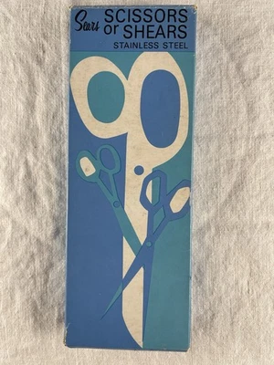 SEARS Comfort Pinking Scissors #2071 Vintage 8"  Japan - Image 1 of 4