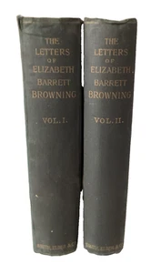 Briefe von Elizabeth Barrett Browning, 1897 1. Auflage, Kenyon, 2 Bände - Bild 1 von 24