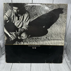U2 - With Or Without You Vinyl LP Album Island Records 0-96786 - Picture 1 of 9