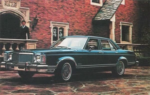 1977 Mercury Monarch Ghia  Postcard Dealer Penoyer Central Square, NY  K10 - Picture 1 of 2