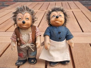 Steiff Mecki und Micki, 17 cm, 1991-1995, ohne Fahne und Schild - Bild 1 von 9