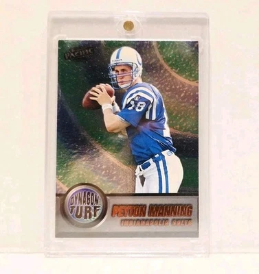 🔥Peyton Manning RC 1998 Pacific Dynagon Turf #8 Indianapolis Colts Rookie Card - Image 1 of 2