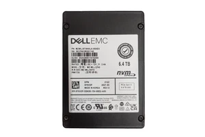 Hard Drive Dell 6.4TB SSD PCIe NVMe 4.0x8 U.2 2.5" TLC MU AES-256 F6V5P - Picture 1 of 1