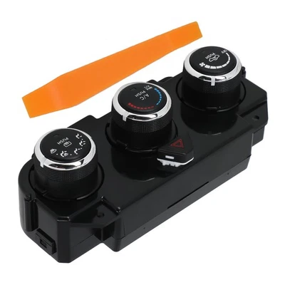 AC Control Panel for RAM 1500 3500 2014-2024 65502721 Direct Replacement Plastic - Image 1 of 4