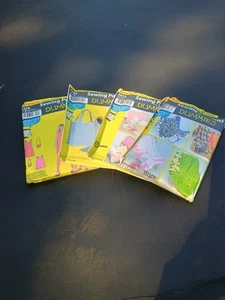 Sewing Patterns For Dummies Lot-Dresses And Bags, Pillows, Fleece Blankets - Picture 1 of 5