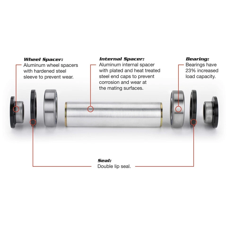 Cojinete de rueda y sello de todas las bolas para gas gas/hqvarna/KTM 25-1552 Foto 1 de 4