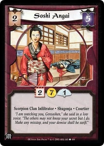Soshi Angai - Diamond Edition - Legend of the Five Rings CCG - Picture 1 of 6