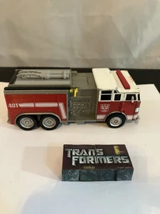 Transformers Stealth Force Inferno Speed Stars Fire Truck 2009 Hasbro energon  - Picture 1 of 14