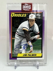 Serie Signature Archives Topps 2023 - Edición Jugador Retirado Recompras Jim... - Imagen 1 de 2