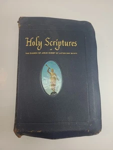Holy Scriptures The Church Of Jesus Christ Latter day Saints 1959 1st Ed Leather - Picture 1 of 16