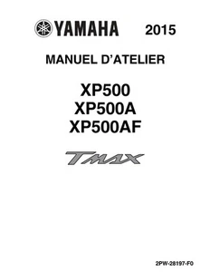 YAMAHA TMAX T-MAX 530 2015 XP500 REPAIR WORKSHOP REVIEW MANUAL - Picture 1 of 1
