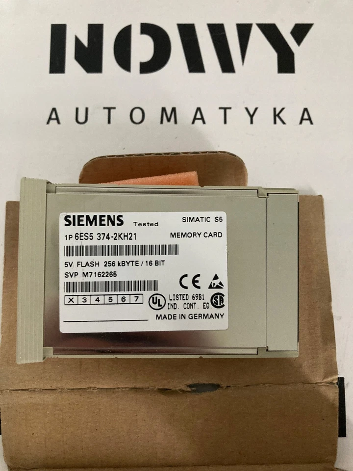 TARJETA DE MEMORIA SIMATIC S5 SIMATIC S5 SIEMENS 6ES5 374-2KH21 - Imagen 1 de 1