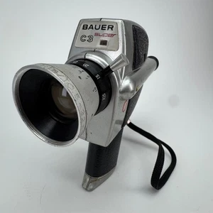 Bauer C3 Super 8mm Movie Camera Germany – Vintage Cinematic Film Camera Untested - Picture 1 of 5