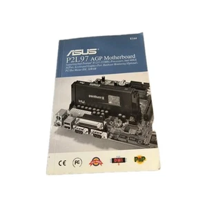 RARE VINTAGE ORIGINAL OEM ASUS P2L97 AGP MOTHERBOARD MANUAL MXB121 - Picture 1 of 2