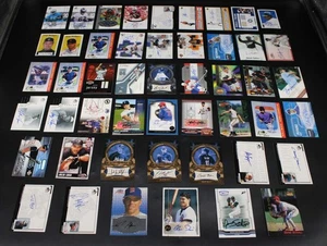 (49) 1995-06 Topps/UD/Fleer Auto/Relic Lot Football Basketball Baseball DN233 - Picture 1 of 10