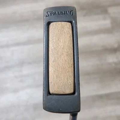 Spalding ELITE 1 Vintage RH Golf Putter Good Condition Wood Insert. Pre-owned  - Image 1 of 4