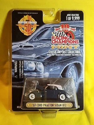 1937 Cord Phaeton Sedan 812 Racing Champions Mint Motor  Issue#228 Sealed🔥D - Image 1 of 4