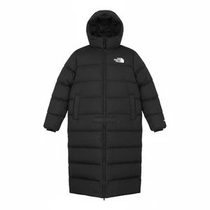 THE NORTH FACE Triple C Daunenmantel Damen XL schwarz 550 lang Kapuze Logo * - Bild 1 von 16