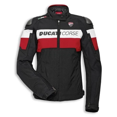 Chaqueta de tela para mujer Ducati Corse tex C5 - Chaqueta textil para equipo de conducción de motocicletas Foto 1 de 3