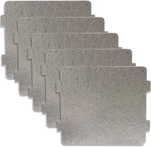 5 Pezzi Ricambi Forno Microonde Guida Onda Coperchio Universale Mica 4 Pollici X 4,7  - Foto 1 di 7