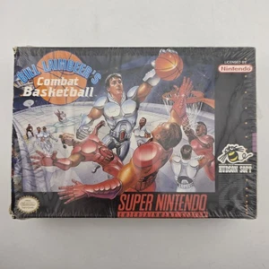 Bill Laimbeer's Combat Basketball - Box Only - Snes - Shrink (No Game No Manual - Picture 1 of 15