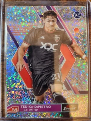 2023 Topps Finest MLS Ted Ku-DiPietro Rookie RC Speckle Refractor 141/175 #59 - Image 1 of 2