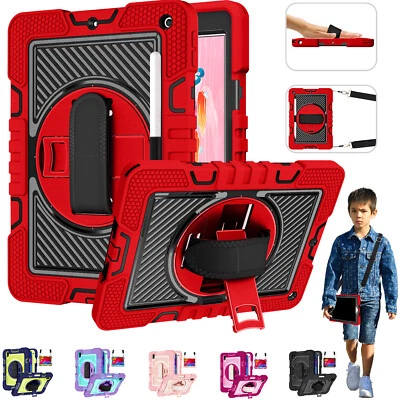 For iPad 5th 6th 7th 8th 9th 10th 11th Gen A16 Case Shockproof Heavy Stand Cover - Image 1 of 4