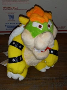 NWT! Bowser Plush 10in plush Super Mario Bros Bowser Koopa Plush Doll Stuffed - Picture 1 of 5