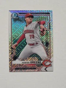 2021 Bowman Chrome #BCP-175 Hunter Greene Mojo RC - Bild 1 von 2
