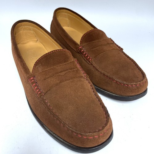 TOD’S Mocassini Tod's in pelle scamosciata marrone suola gomma scarpe donna taglia 6