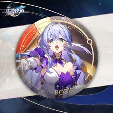1pc Honkai: Star Rail Robin Anime Cosplay Badge Itabag Pin Button Brooch 58mm