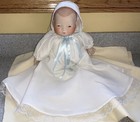 Bye-Lo Baby 11” Cloth Frog Body Putnam Head/hands porcelain Vintage - 80’s