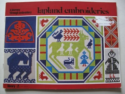 D.M.C. Library  : LAPLAND EMBROIDERIES, 1978 -  Cross-stitch Patterns - Image 1 of 4