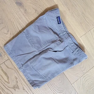 Patagonia VTG Stand Up Hiking Shorts Women's 10 Organic Cotton Canvas Tan Rare - Picture 1 of 9