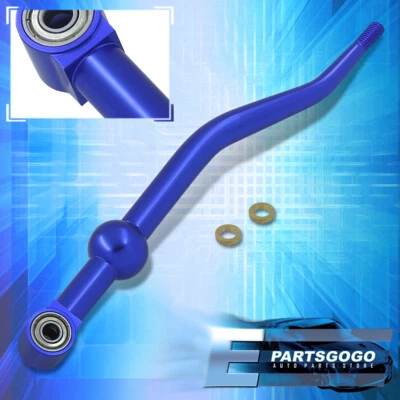 For 90-01 Integra DA9 DC2 JDM Dual Bend MT Manual Short Throw Shifter Lever Blue - Image 1 of 2