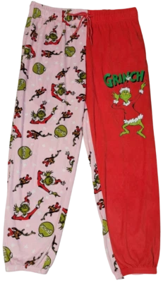 Oficial Dr. Seuss Grinch Súper Suave Cómodo Pijama Ropa de Dormir Pantalones de Salón! M 8-10 Foto 1 de 2