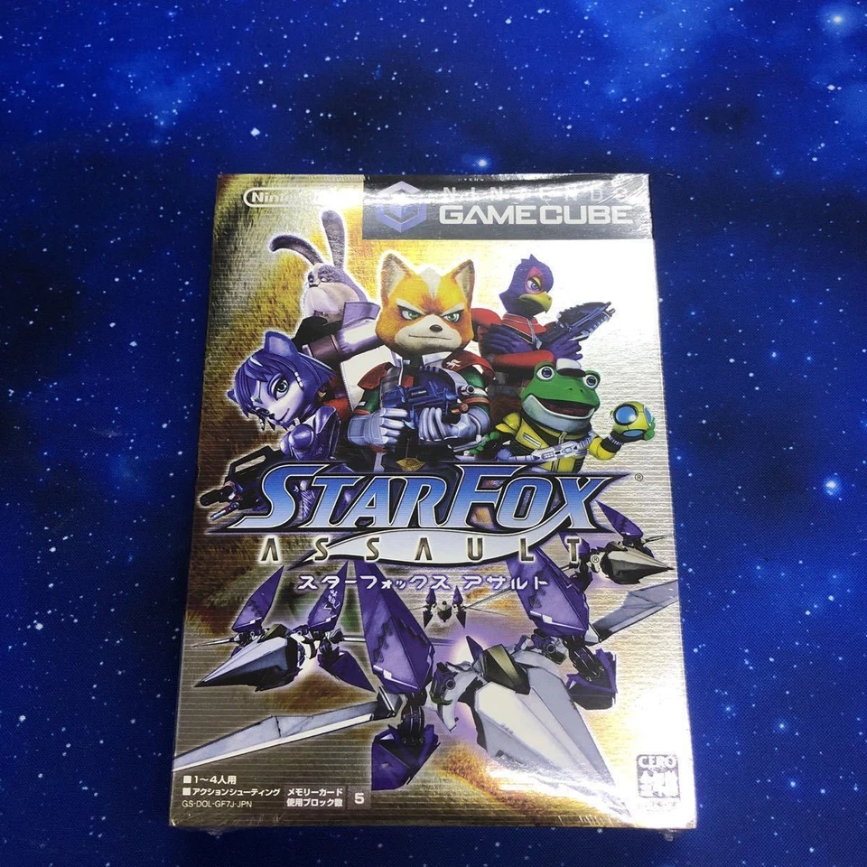 STARFOX ASSAULT Nintendo GameCube Brand new Japan Import Free shipping FedEx DHL - Image 1 of 4