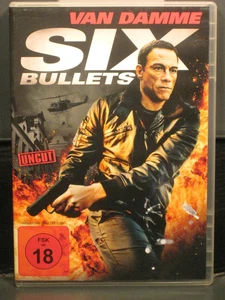 Van Damme - SIX BULLETS - UNCUT (DVD/Neuwertig) - Bild 1 von 3
