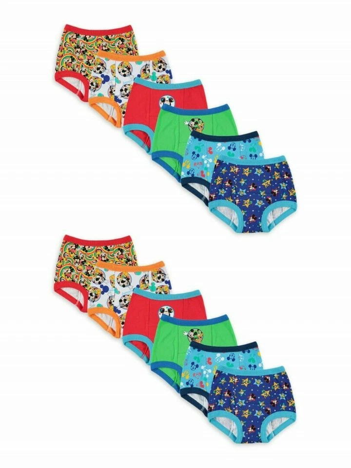 Mickey Mouse Toddler Boys Training Pants Underwear Briefs 12-Pack - Image 1 of 1