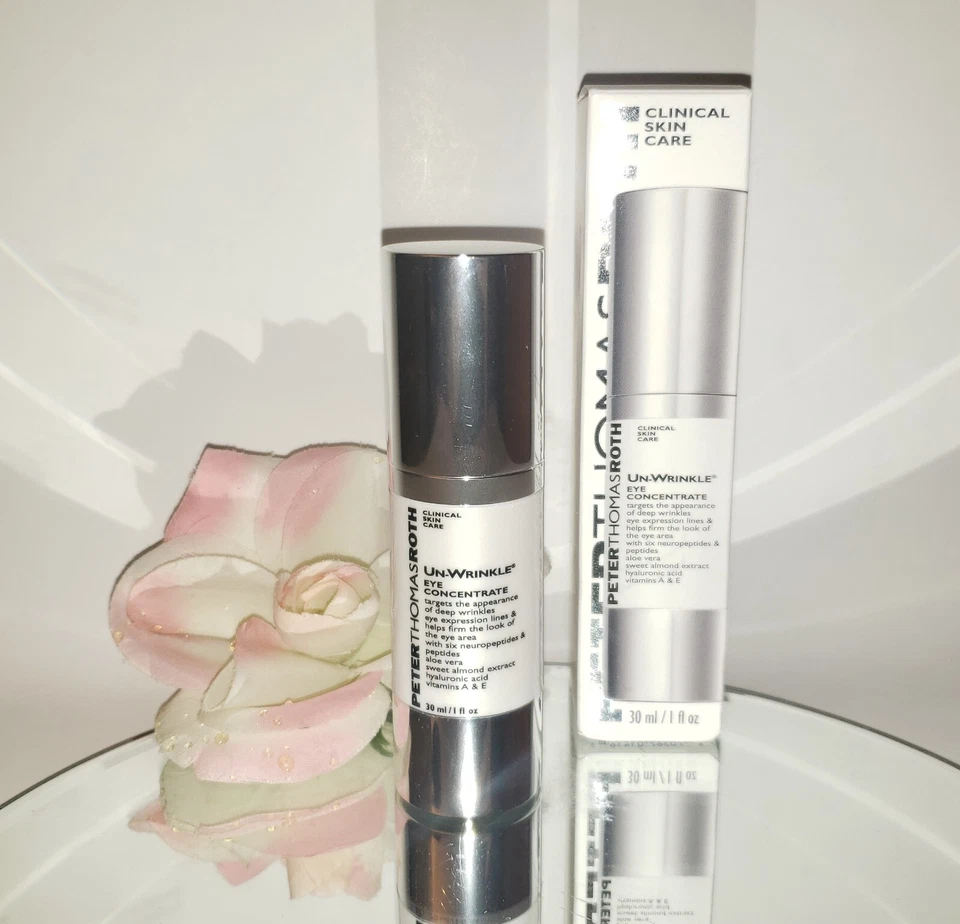 Peter Thomas Roth Un Wrinkle Eye Concentrate 1oz JUMBO Hyaluronic Acid Vit A & E - Image 1 of 1