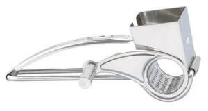 Fantes Rotary Cheese Grater 18/8 Stainless Steel The Italian Market Original - Picture 1 of 5