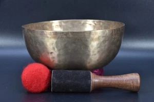 Tibetan Singing Bowls Set-8.66" Himalayan Sound Healing Bowl Set for Meditation - Picture 1 of 10