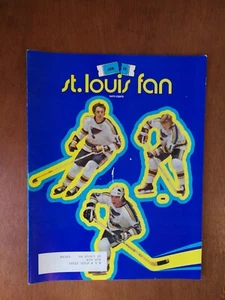 St. Louis Blues Hockey Fan Magazine January 1974  125 - Picture 1 of 2