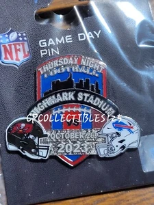 Buffalo Bills VS Tampa Bay Buccaneers Game day Pin 10/23/2023 Highmark NEW - Picture 1 of 1