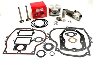 NEW TECUMSEH 10 HP REBUILD KIT HMSK100 HM100, PISTON, ROD GASKET SET WITH VALVES - Picture 1 of 1