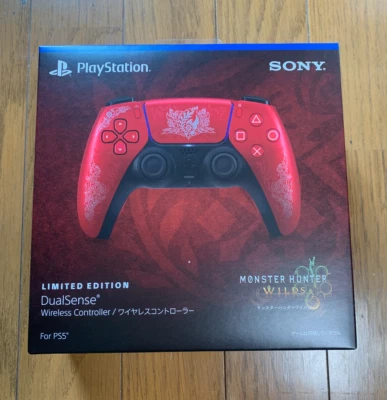 PS5 DualSense Wireless Controller  Monster Hunter Wilds Limited Edition - Image 1 of 3