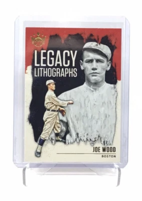 JOE WOOD 2021 Diamond Kings Legacy Lithographs BOSTON RED SOX - Image 1 of 2