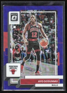 AYO DOSUNMU 2022-23 DONRUSS OPTIC NBA #63 [PURPLE PRIZM]--CHICAGO BULLS - Picture 1 of 2
