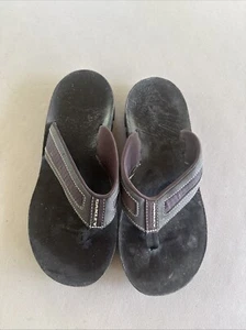 Oakley Sandalen Flip Flop Herren 8 schwarz Dad Riemen Strand Slipper Pantoletten 10062-021 - Bild 1 von 6