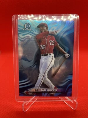 2022 Bowman Chrome Draft Elijah Green Mood Ring Case Hit Nationals MR-5 - Image 1 of 2